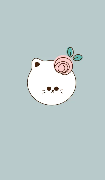 [LINE着せ替え] Cute cat theme 5 :)の画像1