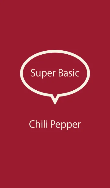 [LINE着せ替え] Super Basic Chili Pepperの画像1