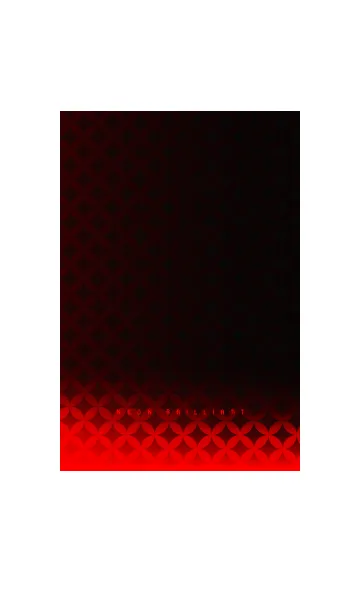 [LINE着せ替え] NEON BRILLIANT REDの画像1