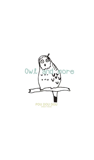 [LINE着せ替え] POU DOU DOU Owl and more 2019の画像1