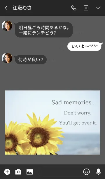 [LINE着せ替え] Sunflower 6の画像3