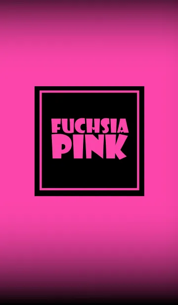 [LINE着せ替え] fuchsia pink and black theme vr.3 (jp)の画像1