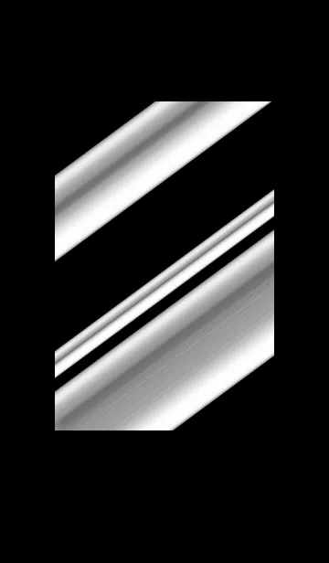 [LINE着せ替え] シンプル メタルと黒 ロゴ無し No.2-2の画像1