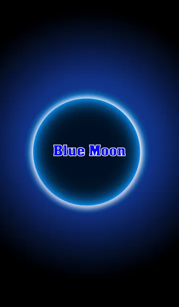 [LINE着せ替え] Blue Moon Theme 3.の画像1