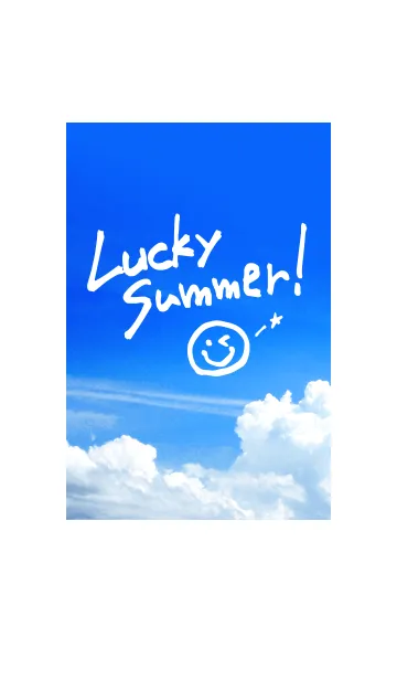 [LINE着せ替え] Lucky Summer！の画像1