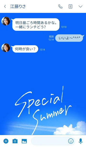 [LINE着せ替え] Special Summerの画像3