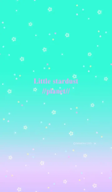 [LINE着せ替え] リトル スターダスト //プラネット//の画像1