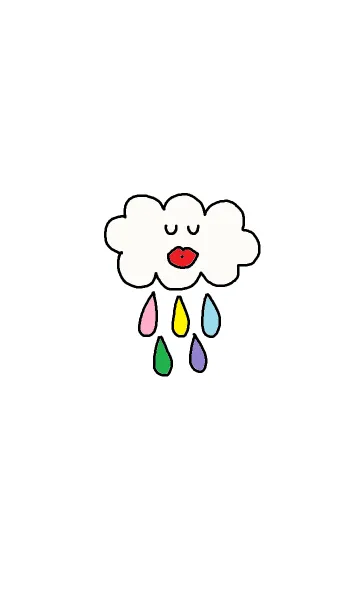 [LINE着せ替え] rain themeの画像1