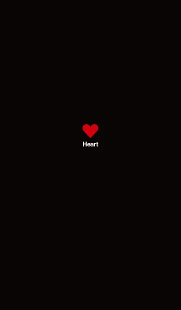 [LINE着せ替え] HEART／SIMPLEの画像1
