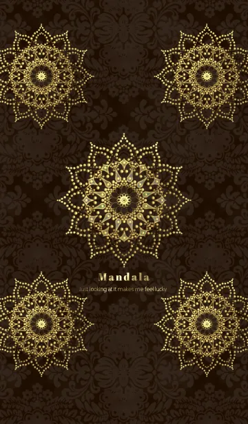 [LINE着せ替え] 運気アップ！曼荼羅「Mandala」の画像1