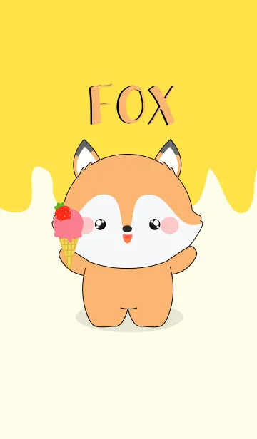 Love Love Cute Fox (jp)の着せ替えメイン画像