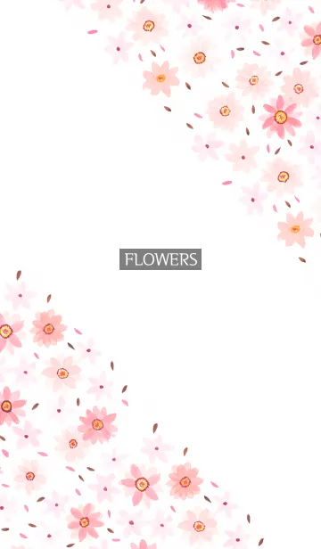 [LINE着せ替え] water color flowers_987の画像1