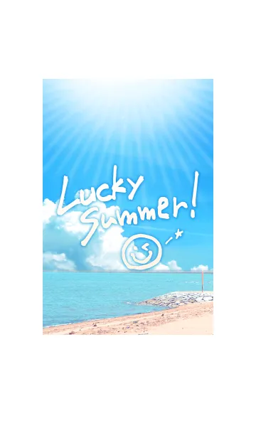 [LINE着せ替え] Lucky Sea Summer！の画像1