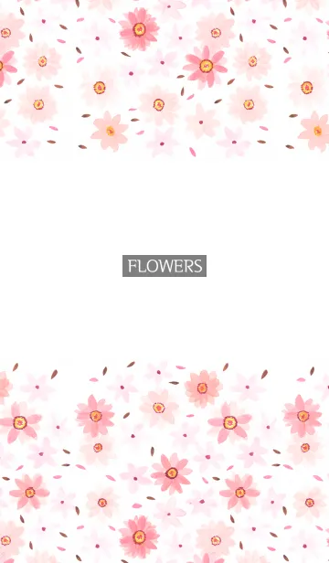 [LINE着せ替え] water color flowers_985の画像1