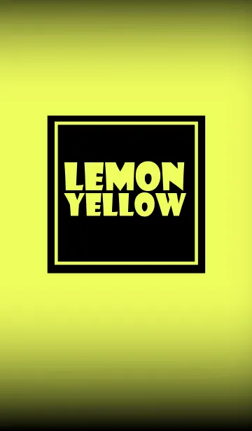 [LINE着せ替え] lemon yellow and black theme vr.3 (jp)の画像1