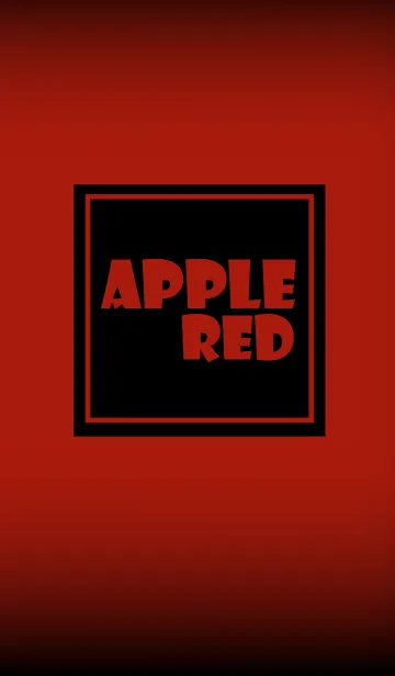 [LINE着せ替え] apple red and black theme vr.3 (jp)の画像1