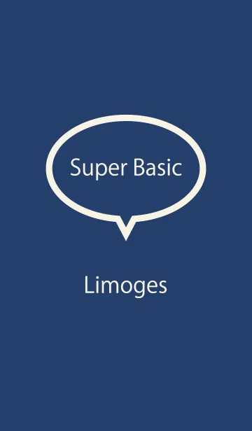 [LINE着せ替え] Super Basic Limogesの画像1