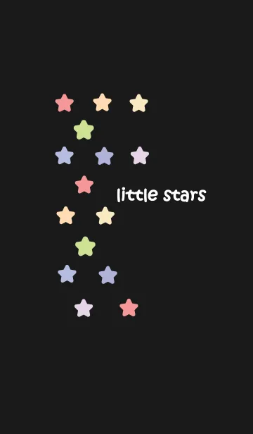 [LINE着せ替え] Little stars theme 5の画像1