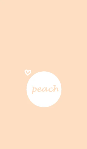 [LINE着せ替え] 桃*peach color***の画像1