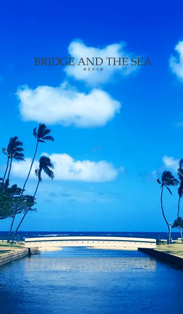 [LINE着せ替え] BRIDGE AND THE SEA 3の画像1