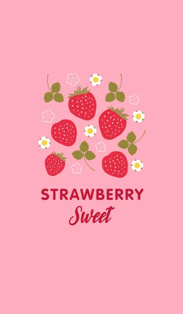 [LINE着せ替え] Strawberry Sweetの画像1