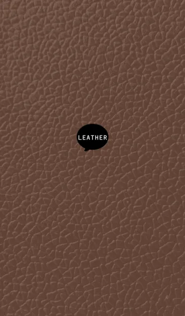 [LINE着せ替え] 大人のブラウンレザーの画像1