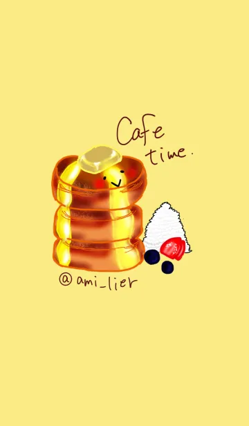 [LINE着せ替え] カフェの食べ物【まったりタイム】の画像1