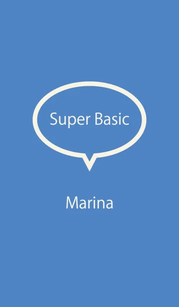 [LINE着せ替え] Super Basic Marinaの画像1