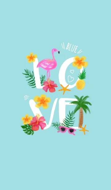 summer love_BLUEの着せ替えメイン画像