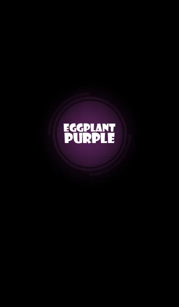 [LINE着せ替え] eggplant purple in black theme vr.3 (jp)の画像1