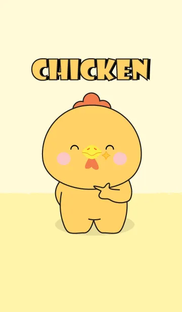 [LINE着せ替え] I Love Cute Chicken Theme (jp)の画像1