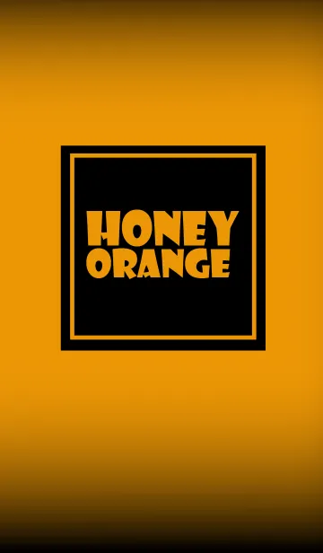 [LINE着せ替え] honey orange and black theme vr.3 (jp)の画像1