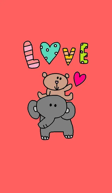 [LINE着せ替え] りろ x ぞう x レッドの画像1