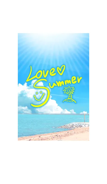 [LINE着せ替え] Love Sea Summerの画像1