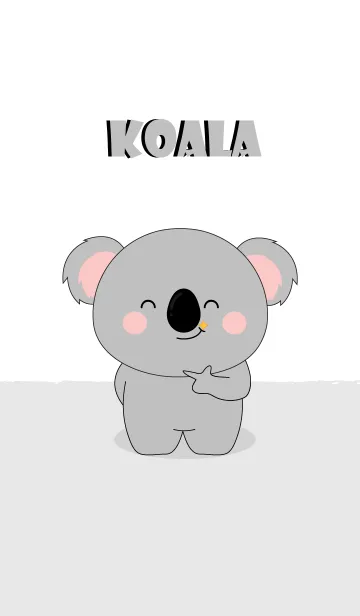 [LINE着せ替え] I Love Cute Cute Koala Theme (jp)の画像1