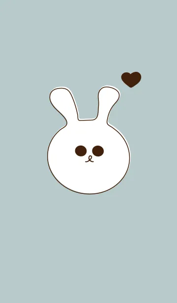 [LINE着せ替え] Lovely rabbit :)の画像1