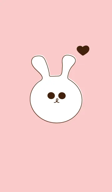 [LINE着せ替え] Lovely rabbit 2 :)の画像1