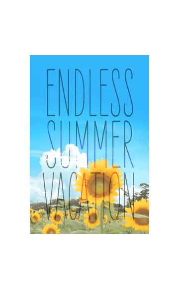 [LINE着せ替え] endless summer vacationの画像1