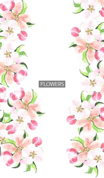 [LINE着せ替え] water color flowers_997の画像1