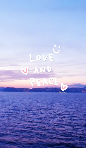 [LINE着せ替え] 夕日が美しい-スマイル30-の画像1