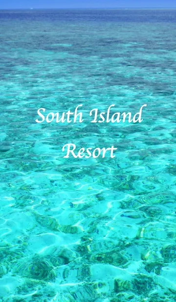 [LINE着せ替え] 南国リゾートの海の画像1