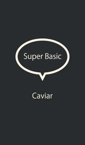 [LINE着せ替え] Super Basic Caviarの画像1