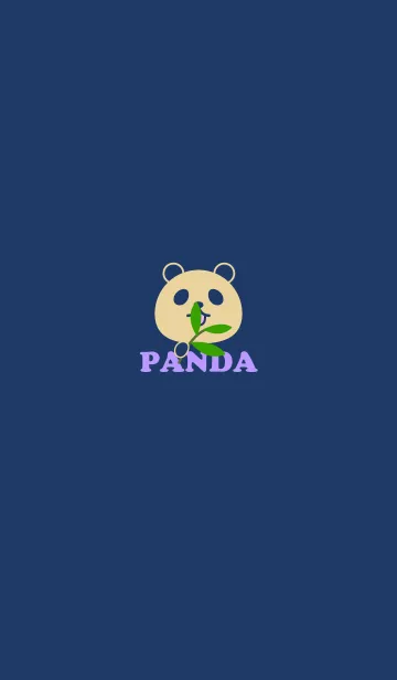 [LINE着せ替え] SIMPLE PANDA 14.の画像1