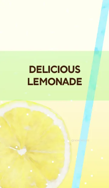 [LINE着せ替え] デリシャス レモネードの画像1