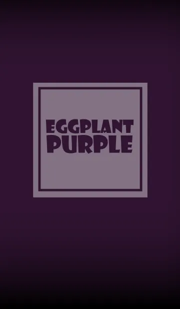 [LINE着せ替え] eggplant purple and black vr.3 (jp)の画像1