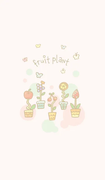 [LINE着せ替え] フルーツのお花の画像1