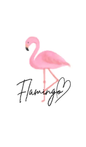 [LINE着せ替え] Flamingo-simple-の画像1