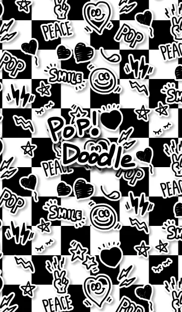 [LINE着せ替え] Pop！doodleの画像1