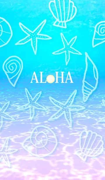 [LINE着せ替え] ハワイ＊ALOHA+59の画像1