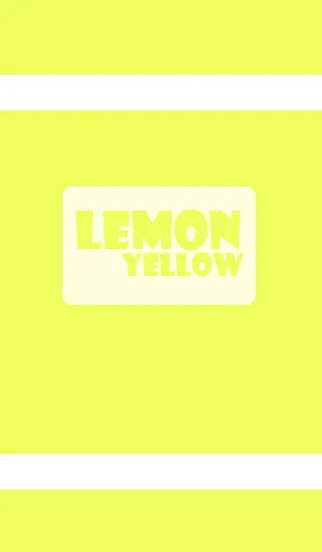 [LINE着せ替え] Love lemon yellow theme (jp)の画像1